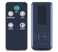 TCNOUMT New Replacement Remote Control Compatible with BLACK+DECKER BFTR146 / DOMEA Geepas Northern Luxe ECD Germany Goldair air Cooling Tower Fan