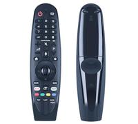 TCNOUMT New Replacement Remote Control Suitible for LG Smart TV AN-MR18BA AN-MR19BA AN-MR400G AN-MR500G AN-MR500 AN-MR700 SP700 AN-MR650A AM-MR650A Infrared (NO Voice Function No Pointer Function)