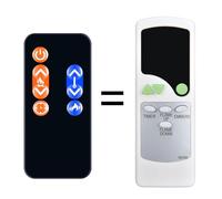 TCNOUMT New Replacement Remote Control Suitible for Signature by Ashley Electric Fireplace EF30-23B EF16-23EF30-30A W100-101