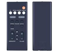 TCNOUMT New Replacement Remote Control Suitible for Yamaha Sound Bar SR-B20A VDQ7630 SR-C20A SR-B20ABL ATS-C200 SR-C20ABL