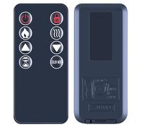 TCNOUMT Remote Control Replacement for Various Brand Recessed Wall Mounted Electric Fireplace Heater,Compatible with Various homedex vebreda U-MAX alpaca dimplex glitzhome DANReLaX zokson JINLLY