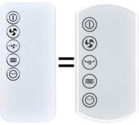 TCNOUMT Replacement Fan Remote Control for Dimplex Xpelair, White | fit fir Mont Blanc XPP Tower Cooling Fan, DXMBCF, 4 Buttons