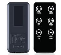 TCNOUMT Replacement Remote Control Compatible with LYMYBETY/MONHOUSE HEAT_102 Portable Electric Heater