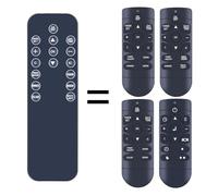 TCNOUMT Replacement Remote Control Compatible with MANY Brands & Models Electric Fire, for Eurom Siena 409EFI19FR HOMCOM Blenheim VonHaus Truflame El Fuego Blyss NDY19MAE KLARSTEIN Electric Fireplace
