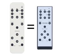 TCNOUMT Replacement Remote Control Compatible with Roberts STREAM93i Stream 93iDAB Digital Radio Sound System