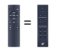 TCNOUMT Replacement Remote Control Compatible with Sennheiser SB01-RC Ambeo Soundbar Surround Sound
