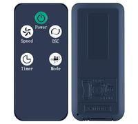 TCNOUMT Replacement Remote Control fit for Devola Silent Cooling Tower Fan for Bedrooms (please make sure your original remote control is the same as the main image we listed)