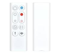 TCNOUMT Replacement Remote Control fit for Dyson AM09 Hot+Cool Tower Fan | Compatible with Dyson Desk Air Purifier 966538-01, White, Non-metallic material, No magnetic attraction function
