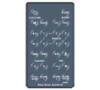 TCNOUMT Replacement Remote Control intended for Bose Wave Radio IV Bose WAVE Music System IV (737251-1710)