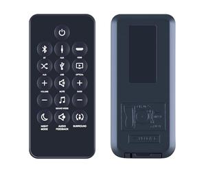 TCNOUMT Replacement Remote Control Suitible for JBL Bar Studio 2.0 Remote Control All-In-One Soundbar JBLBARSBLKAM, BT-0520 Remote Control BT0520