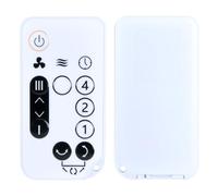 TCNOUMT Table Fan Replacement Remote Control Suitible for Woozoo Silent & Portable Table Fan PCF-SC15T, White, fit for 5-Speed Globe Fan Remote Control
