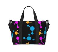 Tcoay Chemistry Atomic Structure Molecular, Beach Bag For Women - Reusable Hand Travel Shoulder Bags