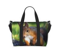 Tcoay Cute Squirrel, Beach Bag For Women - Reusable Hand Travel Shoulder Bags