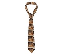 Tcoay Fashion Ties Men's Business Ties Slim For Wedding Party Business Party,Cocker Spaniel Puppy Small Spaniel Dogs Pets