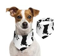 Tcoay Italian Greyhound Dog,Pet Bib Scarf Cats Dog Bandana Dogs Towel Bib Adjustable Pet Scarf,M