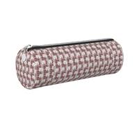 Tcoay Pencil Case Leather Cosmetic Pouch Bag Portable Pencil Pouch with Silver Zipper,All My Besties are Westies