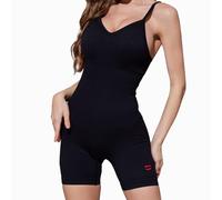 tcomfifits Professional Tucking Bodysuit 6" for Trans Women MTF Non binary, Black, Medium