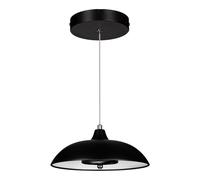 TCP Black Hanging Pendant Ceiling Light, IP20 with Switchable CCT TCP Black