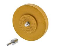 TCP Global Rubber Eraser Wheel with Drill Adapter - Decal Remover Wheel - Sticker Remover Tool - Pinstripe Removal - Emblem Removal Tool - Removes Adhesives on Car, Auto, Boat, RV & Signs