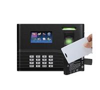 TCP/IP USB Biometric Fingerprint Door Access Control And Time Attendance System With Battery Optional RFID Card Reader(Color:IN01-A-IC-Battery)