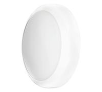 TCP IP65 Standard Bulkhead Light, Adjustable Wattage CCT (2 Pack) in White TCP White
