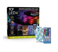 TCP LED Plus Remote Strip Light Colur RGBW 3 Metre,Multi-Colour,BSMRMTLRGBW3MUK1P