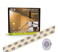 TCP LED Plus Strip Light PIR 3000K Battery 1 Metre, Warm White (BSMTLPIR30BATT1M1P)