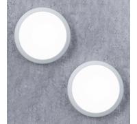 Tcp Pack Of 2 X Bulkhead Indoor/outdoor Wall & Ceiling Light For Commercial And Residential Use (Ip65)