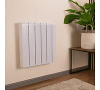 Tcp Smart 2000W White Ceramic Panel Electric Radiator, Long-Lasting Heat Retention For Living Rooms, Bedrooms & Home Offices