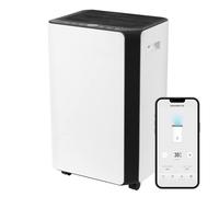 TCP Smart 20L Wi-Fi Dehumidifier - Fights Mold & Dries Laundry in White TCP White