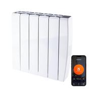 TCP Smart Ceramic Panel Radiator 1500W (White) - WiFi Enabled Electric Heater with App & Touchscreen Control, Wall-Mounted Slimline Design, Ceramic Core Technology, Energy Efficient