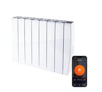 TCP Smart Ceramic Panel Radiator 2000W (White) - Smart WiFi Electric Heater with Remote App Control, Slimline Wall Mounted Design, Ceramic Core Fast Heat, Motion Sensor Energy Saving