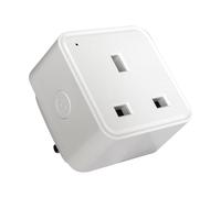 TCP Smart Plug UK WiFi Socket, Works with Alexa, Google Home, Siri Shortcuts, Voice Control, App Enabled, Set Smart Schedules and Timers, No Hub Required, White