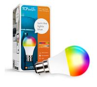 Tcp Smart Wifi Led Classic 806Lm B22 Bulb With Adjustable Rgb And Cct For Custom Lighting Experience
