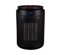 TCP Smart WiFi Portable Ceramic Heater & Cooling Fan 2kw Black TCP Black