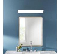 Tcp White 400mm Ip44 Tubular Mirror Bathroom Wall Light 8W