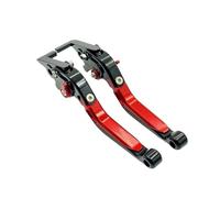 TCPCHKHOPP Hand Brake Levers for Tenere 700 for World Raid for XTZ700 for SP Motorcycle Accessories Adjustable CNC Folding Extendable Brake Clutch Levers Handle Lever(2)