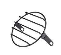 TCPCHKHOPP Headlight Guard Cover Universal 7" Heavy Duty Motorcycle Wearproof Accessories Durable Front Mesh Grill Guard Lamp Grille Cover Headlight Protector Headlamp Protector Grille(4)