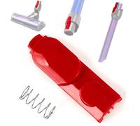 TCPENG® Clip Latch Tab Button for Dyson V7 V8 V10 V11 V12 V15 Vacuum Cleaner Replacement Parts, Improved Durable Power Switch, Clip Latch Tab Button with Spring (43+55mm Button)
