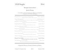 TCR Singles 35-4 Bengali Nationalism