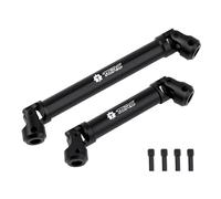 TCRC 2PCS Hard Steel Drive Shafts for Axial 1/8 AXP8 Gilamon Trail Buggy Upgrade