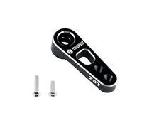 TCRC 7075 Aluminum Front 25T Servo Horn with M3 Threaded Holes for Axial 1/8 AXP8 Gilamon Trail Buggy Upgrade,Black