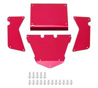 TCRC Aluminum RC Body Guard Armor Protective Shell Plate Set for Axial 1/8 AXP8 Gilamon Trail Buggy Upgrade,Red