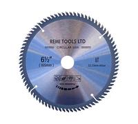 TCT Circular Saw Blades 185MM + 60T by REMI TOOLS LTD Thin Kerf Cordless Wood Blades CWSB185MM60T, 165MM + 60T
