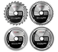 TCT165MXD Saxton 165mm TCT Thin Kerf Cordless Circular Saw Blade Pack D