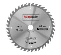 TCT18440T20B TCT Circular Saw Blade 184mm x 40T x 20mm Bore (16mm ring) fits Evolution Bosch Makita etc
