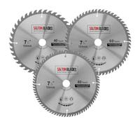 TCT184MXB20B Saxton TCT Circular Saw Blades 184mm x 40, 60 & 80T x 20mm Bore (16mm Ring)