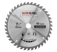 TCT18540T20B TCT Circular Saw Blade 185mm x 40T x 20mm Bore (16mm ring) fits Evolution Bosch Makita etc