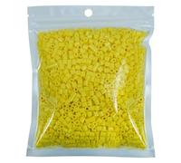 Tcthbc Fuse Beads 2000 Pieces 5mm Yellow Melty Iron Beads Compatible with Perler and Hama