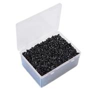 Tcthbc Fuse Beads 6000 Black Melting Beads 5mm Iron Beads Compatible Perler Beads Black Hama Beads, Black